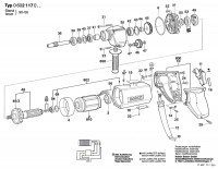 Bosch 0 602 117 008 GR.65 Drill Spare Parts